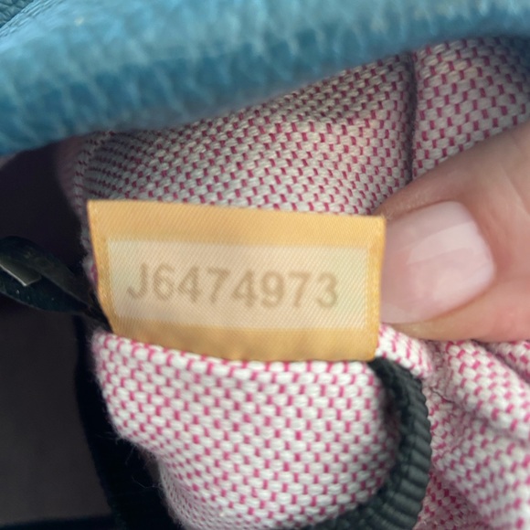 Dooney & Bourke EUC Pebbled Grain Largo Logo Lock Sac in Teal Classic - Picture 13 of 16